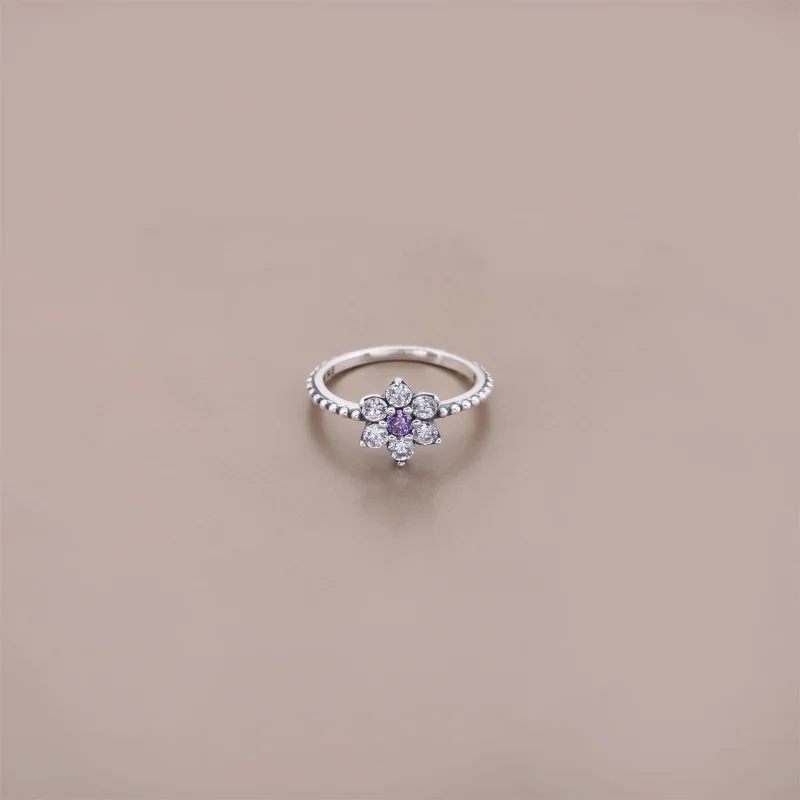 (image for) PANDORA Forget Me Not Ring - 190990ACZ - View 2