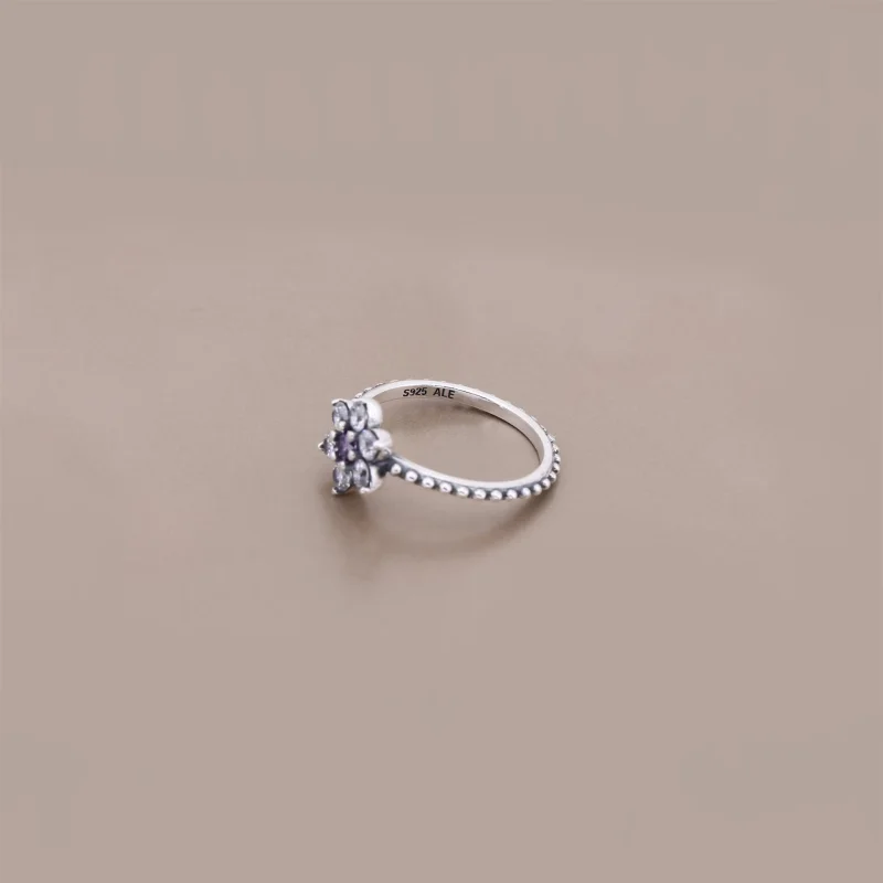 (image for) PANDORA Forget Me Not Ring - 190990ACZ - View 3