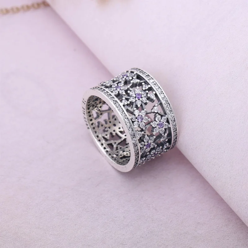 (image for) PANDORA Forget Me Not Ring - 190991ACZ - View 2