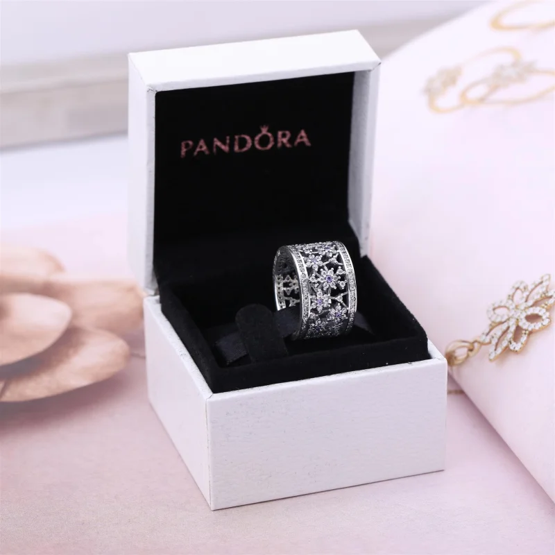 (image for) PANDORA Forget Me Not Ring - 190991ACZ - View 4