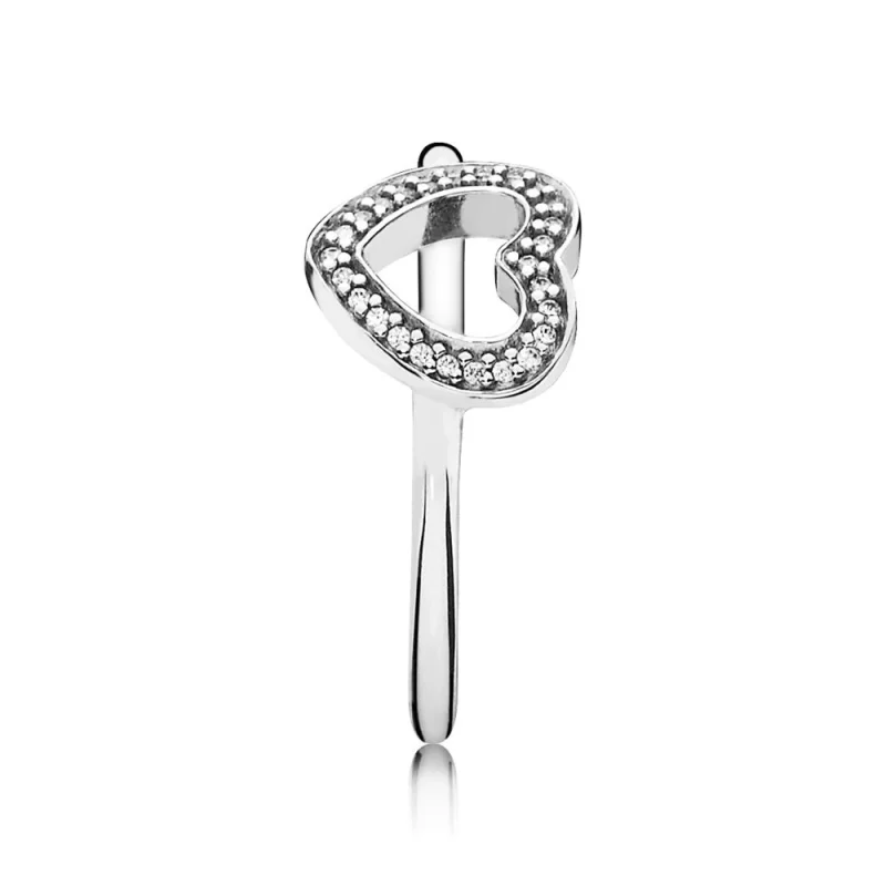 (image for) PANDORA Heart Ring - 190861CZ - View 4