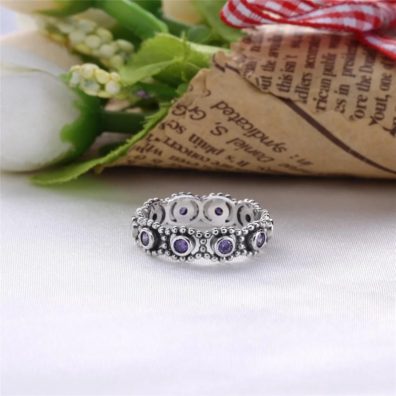 (image for) PANDORA Her Majesty with Clear CZ Ring - 190881CZ - View 2