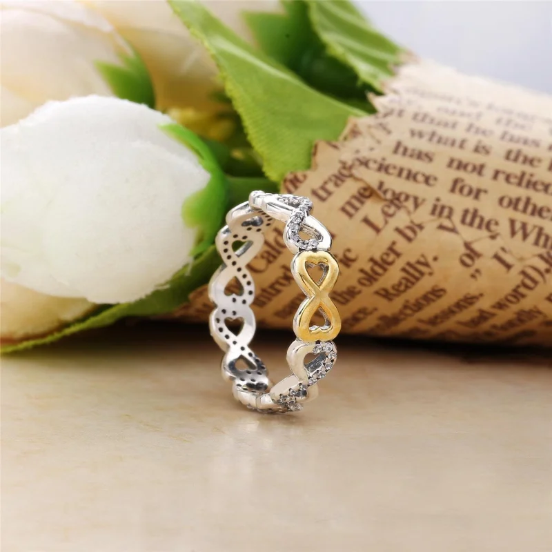 (image for) PANDORA Infinite Love Ring - 190948CZ - View 2