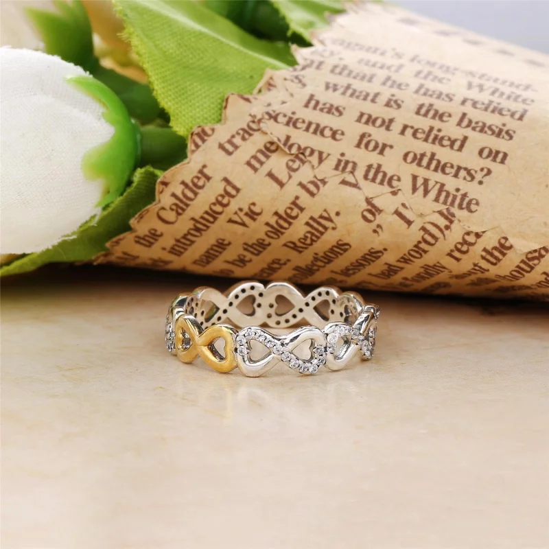 (image for) PANDORA Infinite Love Ring - 190948CZ - View 3