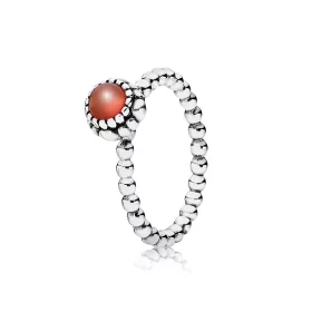PANDORA July Birthstone Ring - 190854CAR PANDORA July Birthstone Ring - 190854CAR