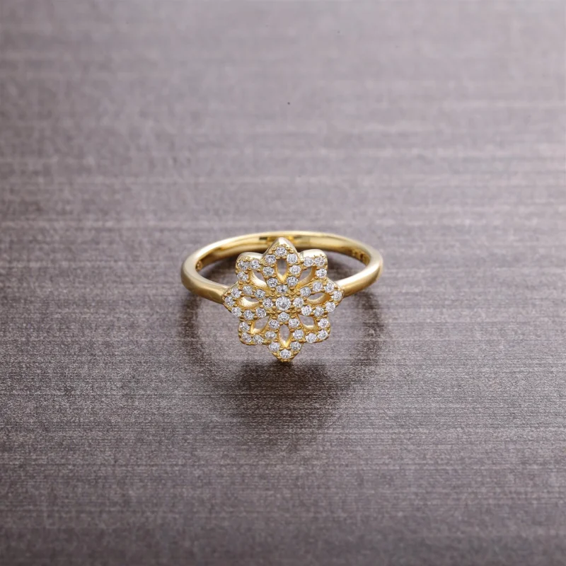 (image for) PANDORA Lace Botanique, Clear Cz Rings - 150182CZ - View 2