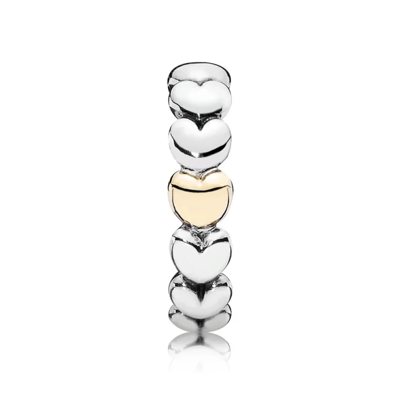 (image for) PANDORA Large Heart Ring - 190898 - View 4