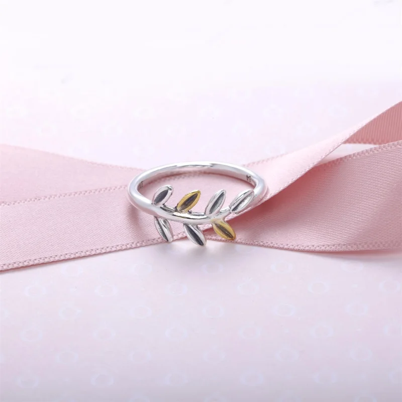 (image for) PANDORA Laurel Leaves Ring - 190920 - View 2