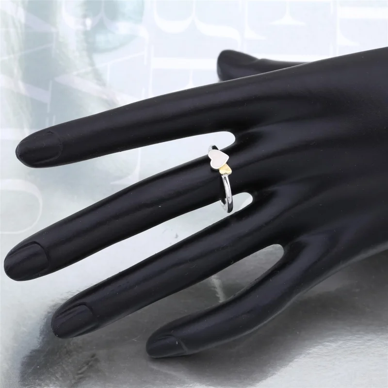 (image for) PANDORA Luminous Hearts Ring - 190998MOP - View 3