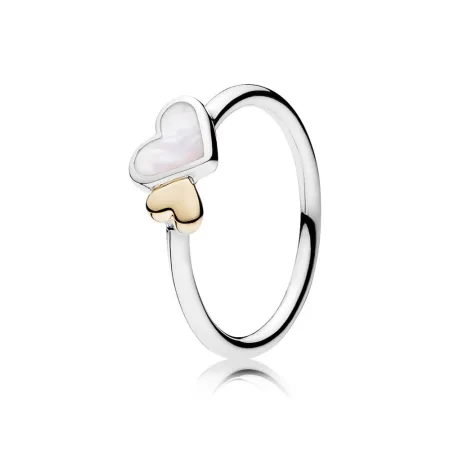 PANDORA Luminous Hearts Ring - 190998MOP PANDORA Luminous Hearts Ring - 190998MOP