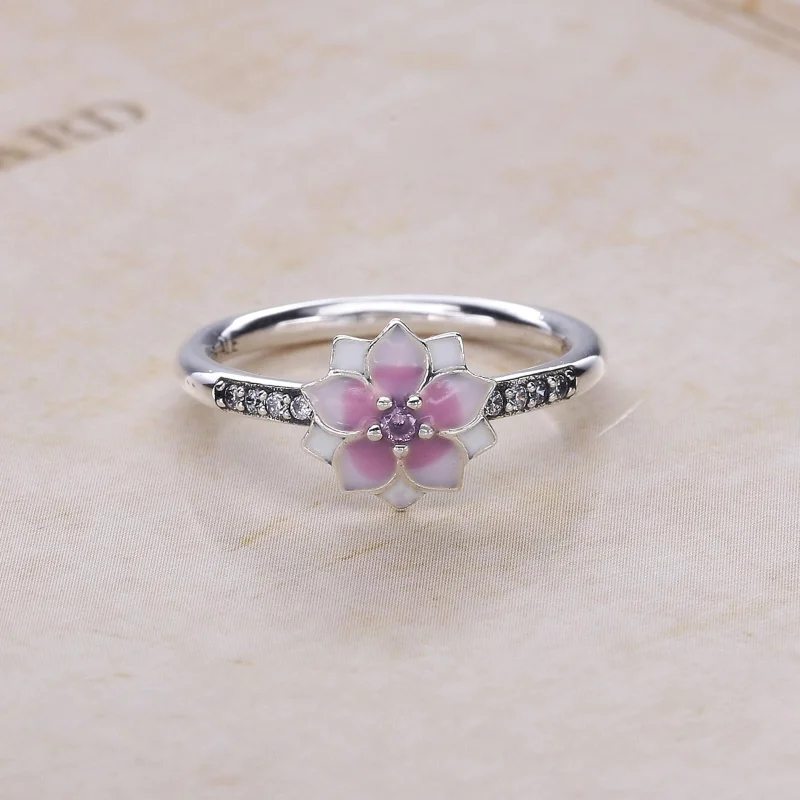 (image for) PANDORA Magnolia Bloom Ring - 191026PCZ - View 2