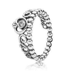 (image for) PANDORA My Princess Stackable Ring, Clear Cz - 190880CZ