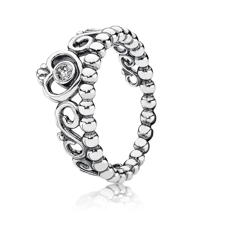 (image for) PANDORA My Princess Stackable Ring, Clear Cz - 190880CZ - Product Image