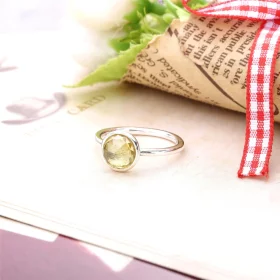 PANDORA November Droplet with Citrine Ring - 191012CI PANDORA November Droplet with Citrine Ring - 191012CI