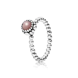 (image for) PANDORA October Birthstone Ring - 190854POP