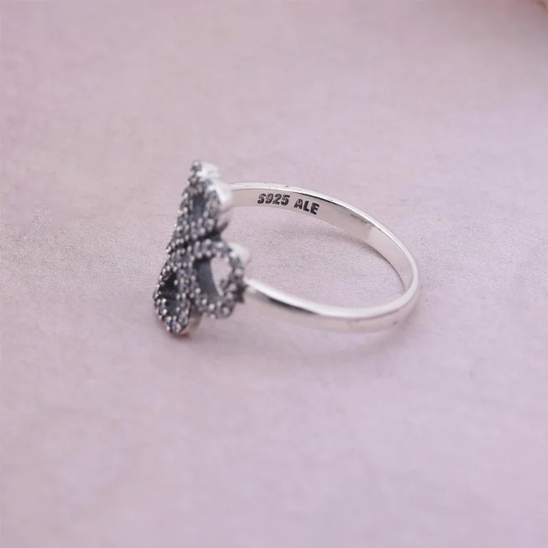 (image for) PANDORA Petals of Love, Clear Cz Rings - 190978CZ - View 3