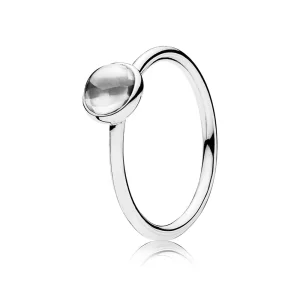 (image for) PANDORA Poetic Droplet Ring - 190983CZ