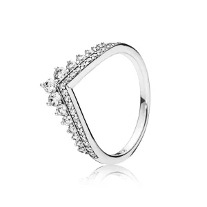 (image for) PANDORA Princess Wish Ring, Clear CZ - 197736CZ