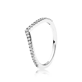 PANDORA Shimmering Wish Clear CZ Ring - 196316CZ PANDORA Shimmering Wish Clear CZ Ring - 196316CZ