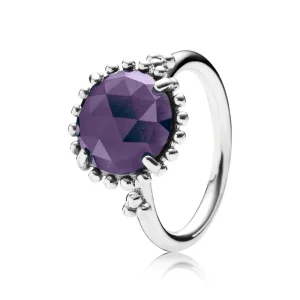 (image for) PANDORA Shining Amethyst Ring - 190910NBC