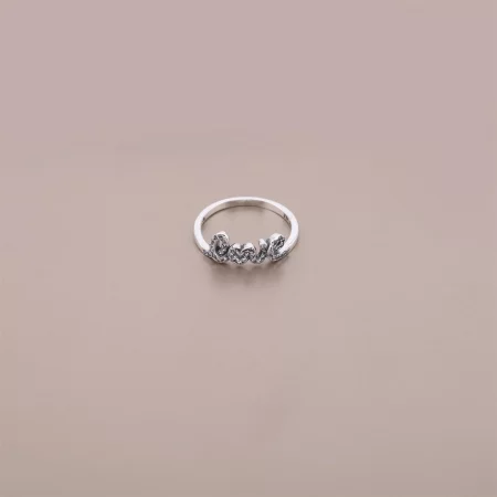 PANDORA Signature of Love Ring, Clear CZ Ring - 190928CZ