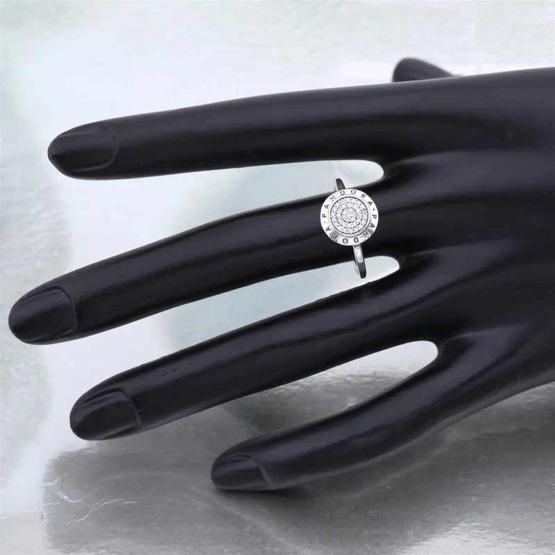(image for) PANDORA Signature Ring - 190912CZ - View 4
