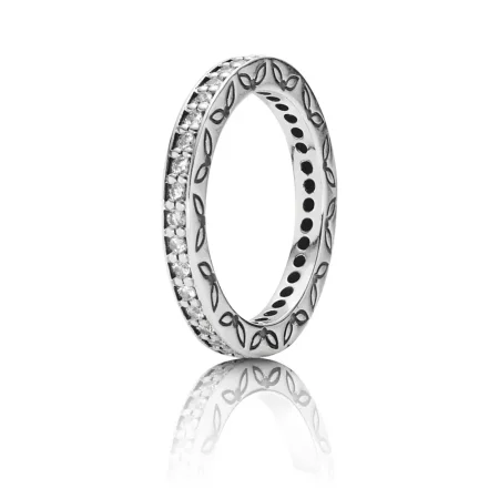 PANDORA Silver ring, clear zirconia - 190618CZ - Rings