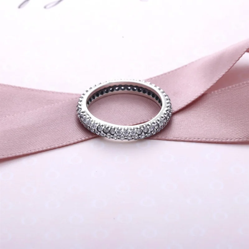 (image for) PANDORA Sparkling Curve Ring - 190909CZ - View 2