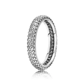 PANDORA Sparkling Curve Ring - 190909CZ PANDORA Sparkling Curve Ring - 190909CZ