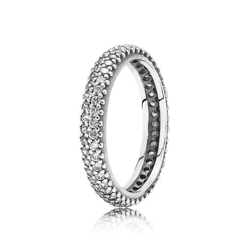 (image for) PANDORA Sparkling Curve Ring - 190909CZ - Product Image