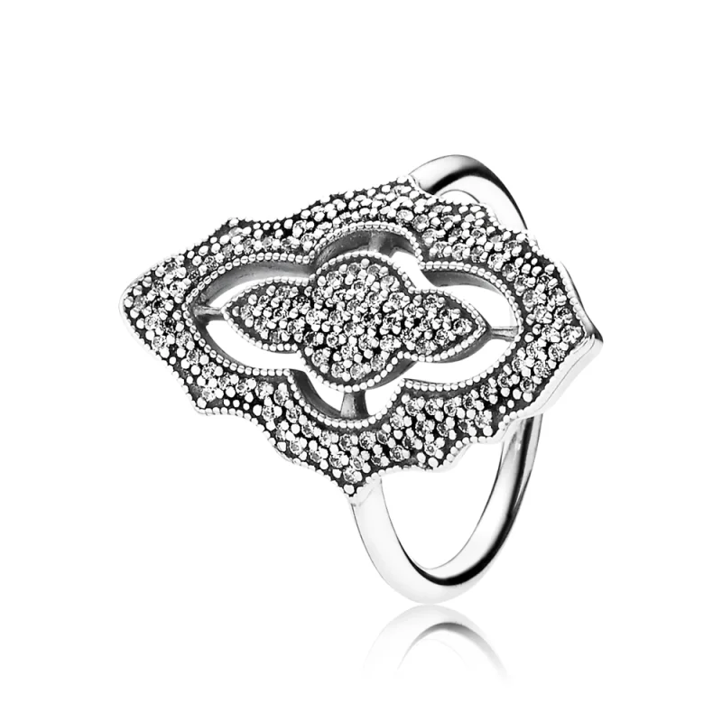 (image for) PANDORA Sparkling Lace Ring Clear CZ - 190917CZ - Product Image