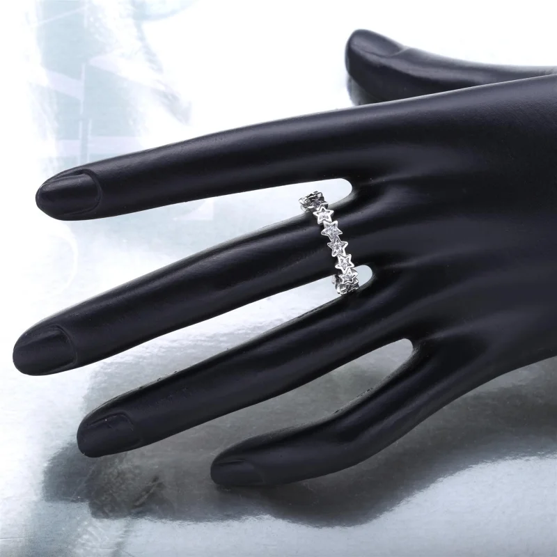 (image for) PANDORA Starshine, Clear Cz Rings - 190974CZ - View 4