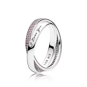 PANDORA Sweet Promise Ring, Pink CZ - 196546PCZ PANDORA Sweet Promise Ring, Pink CZ - 196546PCZ