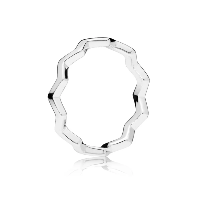 (image for) PANDORA Timeless Zigzag Ring - 197752 - Product Image