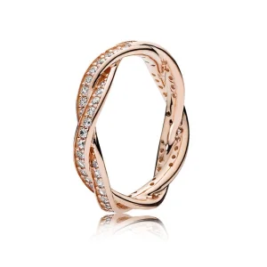 (image for) PANDORA Twist of Fate Ring Pandora Rose - 180892CZ