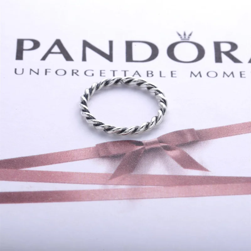 (image for) PANDORA Twisted Stacking Ring - 190602 - View 2