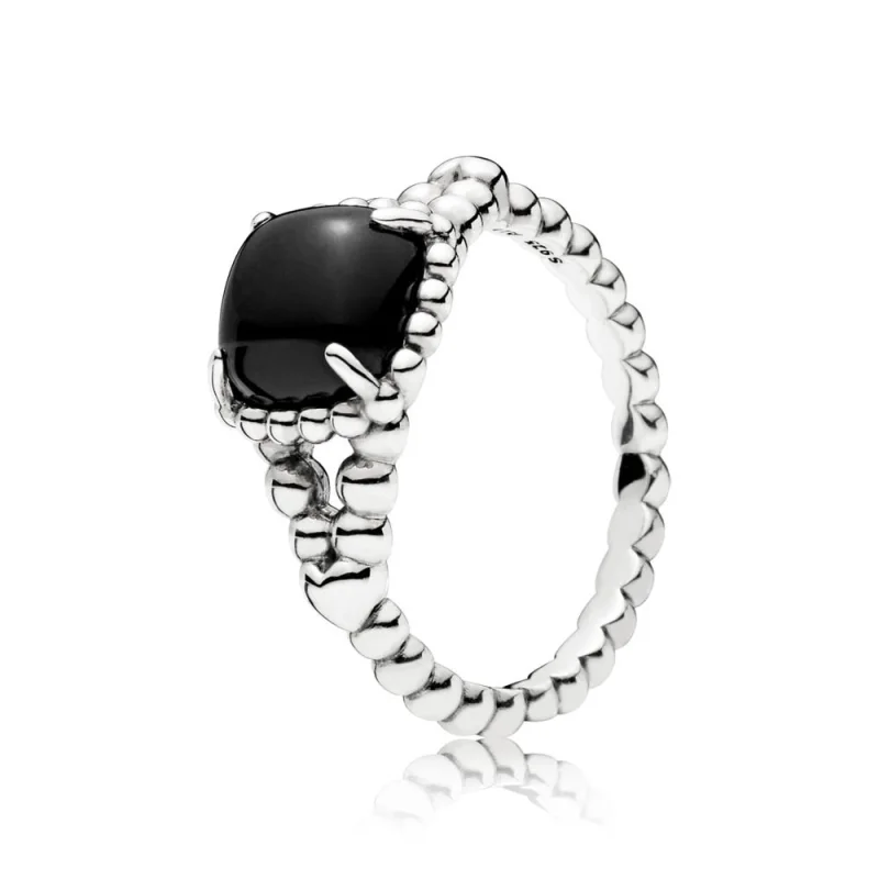 (image for) PANDORA Vibrant Spirit Ring, Black Crystal - 197188NCK - Product Image