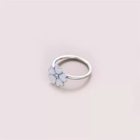 PANDORA White Primrose Ring - 190931EN12