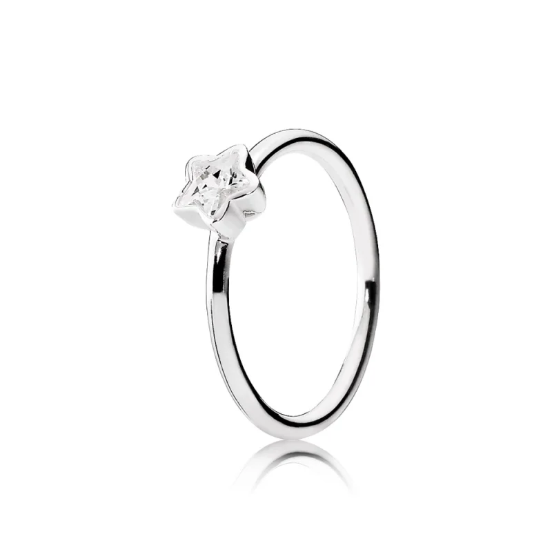 (image for) Starshine PANDORA Solitaire Ring - 190977CZ - Product Image