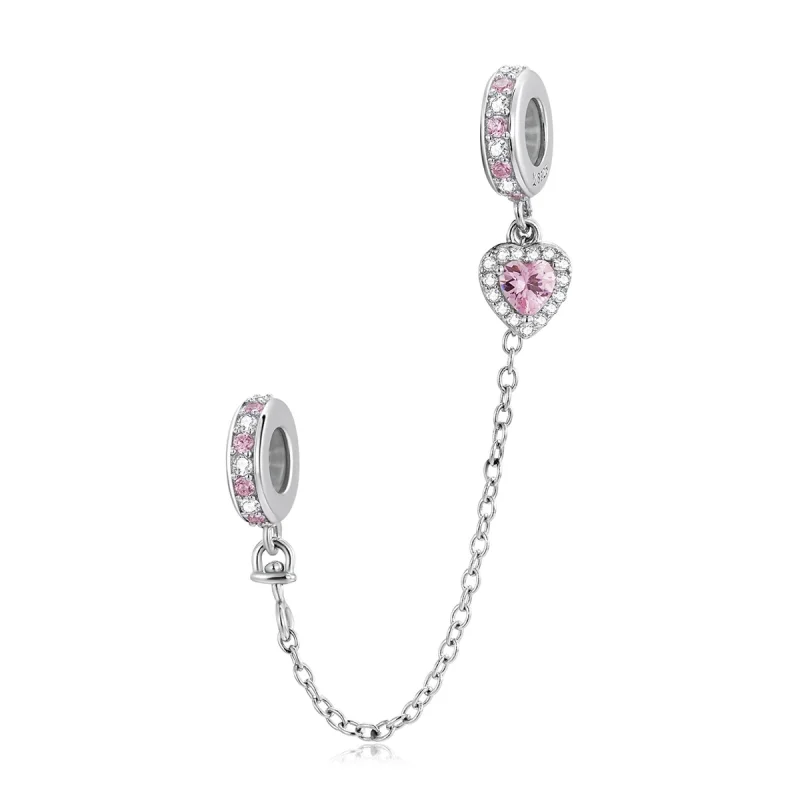 (image for) Pandora Style Love Safety Chain - SCC2125 - Product Image
