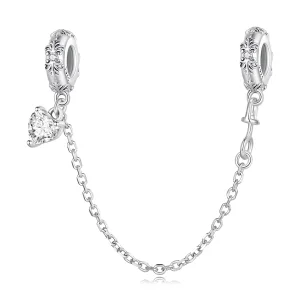 (image for) Pandora Style Retro Pattern Safety Chain - SCC2407