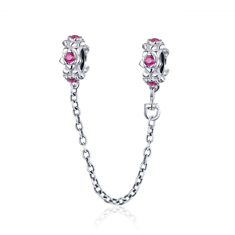 (image for) Pandora Style Silver Fairy's Garland Safety Chain - BSC035 - Product Image