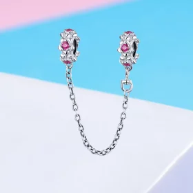 Pandora Style Silver Fairy's Garland Safety Chain - BSC035 Pandora Style Silver Fairy's Garland Safety Chain - BSC035