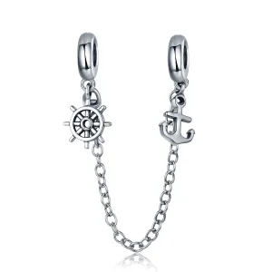 (image for) Pandora Style Silver Voyage Safety Chain - SCC604