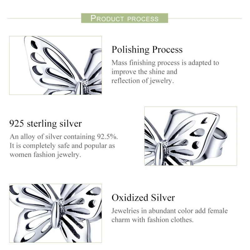 (image for) Pandora Style Butterfly Dream Jewelry Set - SET003 - View 4