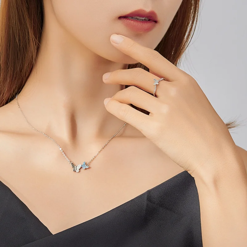 (image for) Pandora Style Butterfly Jewelry set - SET007 - View 7