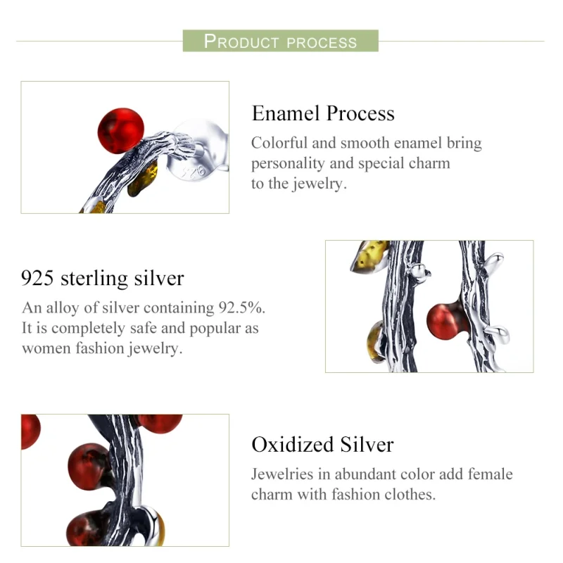 (image for) Pandora Style Color of Autumn Jewelry set - SET005 - View 4
