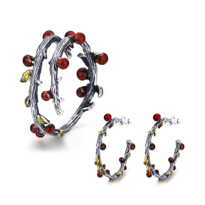 (image for) Pandora Style Color of Autumn Jewelry set - SET005