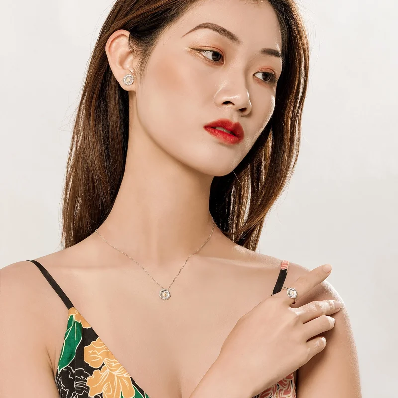 (image for) Pandora Style Daisy Jewelry set - SET001 - View 5