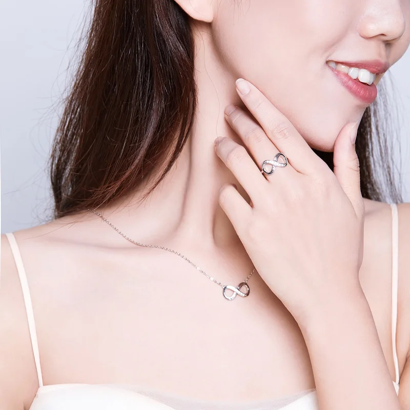 (image for) Pandora Style Endless Love Jewelry set - SET010 - View 2